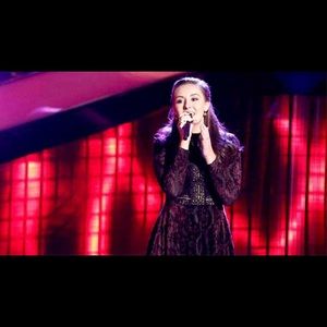 Maroon Velvet Dress (worn on The Voice!)